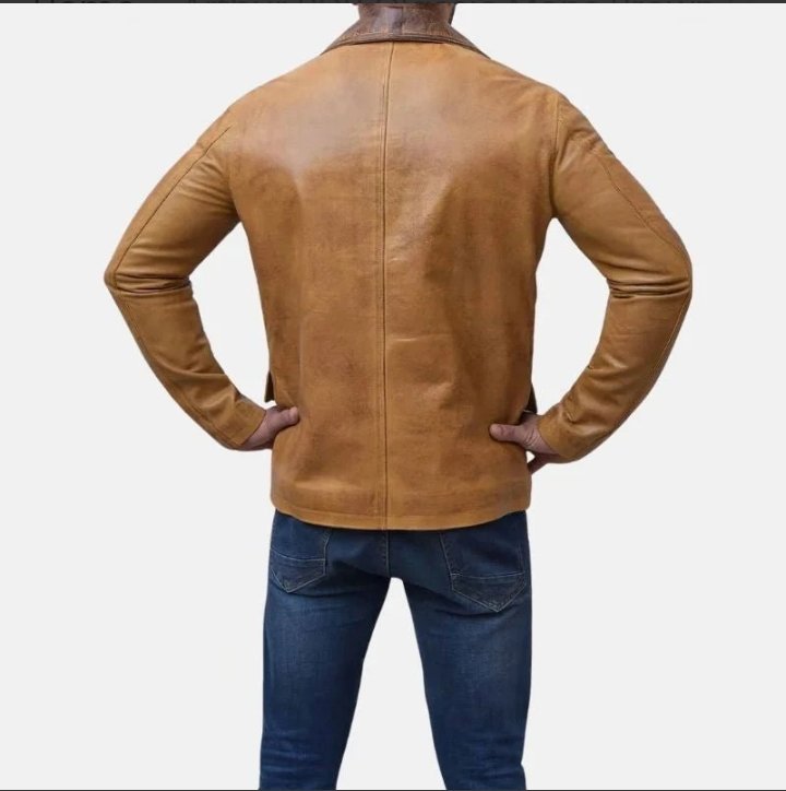 arthur rdr classic mens brown leather trench coat