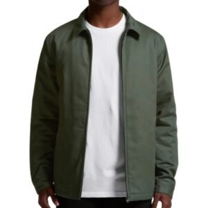 men's cyprus green cotton jacket