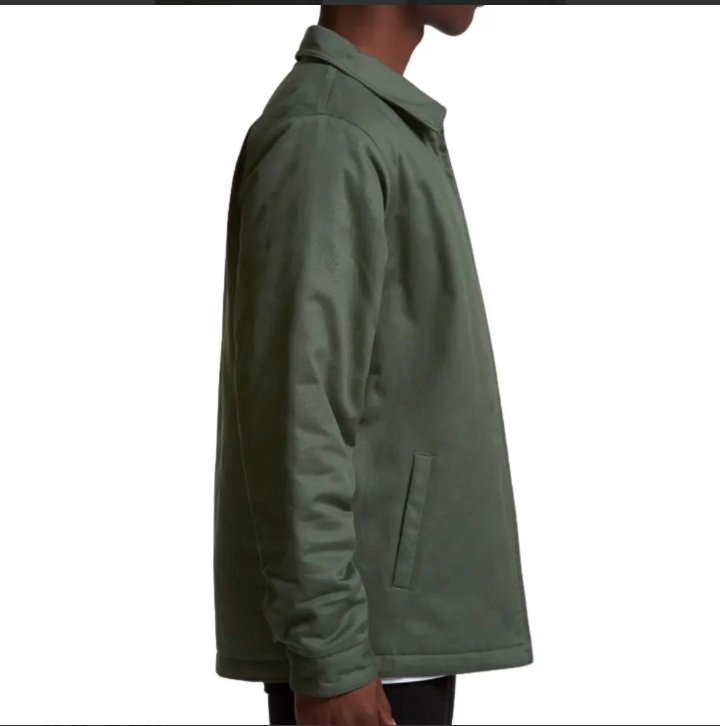 men's cyprus green cotton jacket