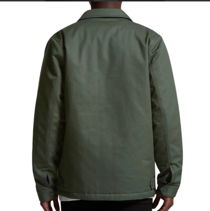 men's cyprus green cotton jacket