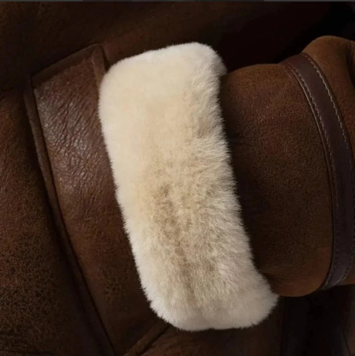 womens b3 shearling brown leather aviator jacket