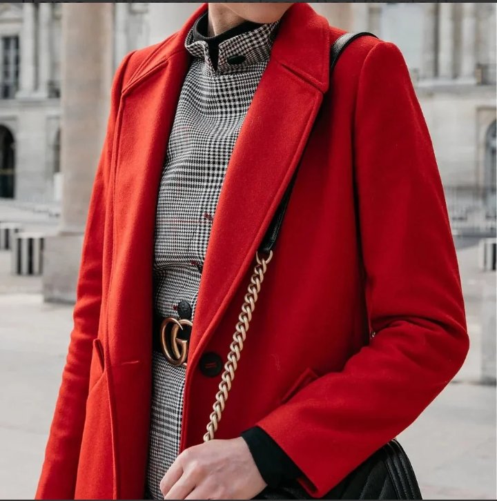 womens jackson red single breasted wool coat