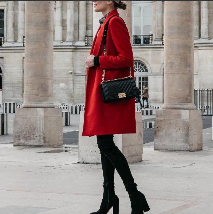 womens jackson red single breasted wool coat