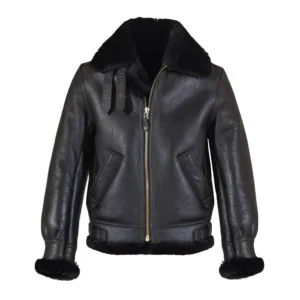 men’s sheepskin b 3 leather bomber jacket
