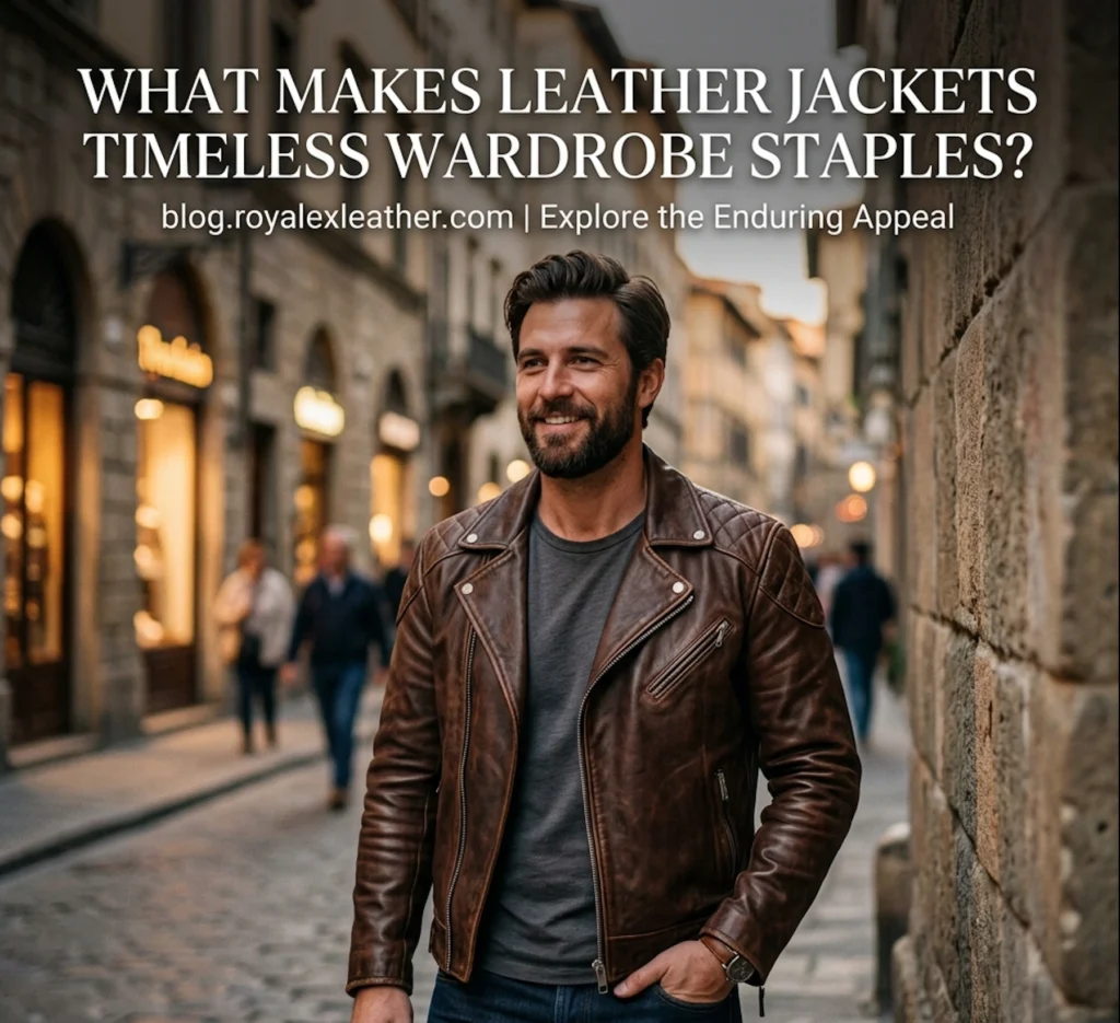 What Makes Leather Jackets Timeless Wardrobe Staples?