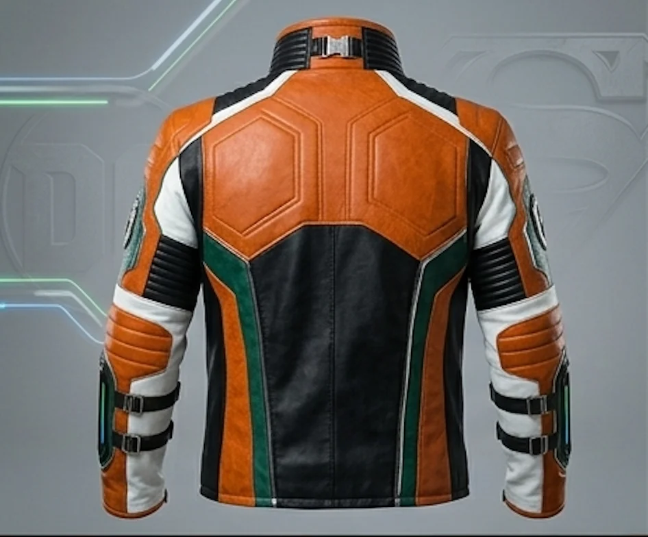 Nathan Fillion’s Guy Gardner (Green Lantern) Jacket - Image 4