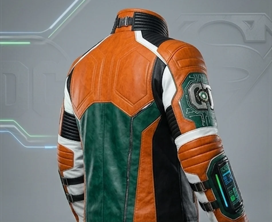 Nathan Fillion’s Guy Gardner (Green Lantern) Jacket - Image 3