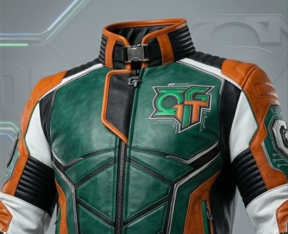 Nathan Fillion’s Guy Gardner (Green Lantern) Jacket - Image 2