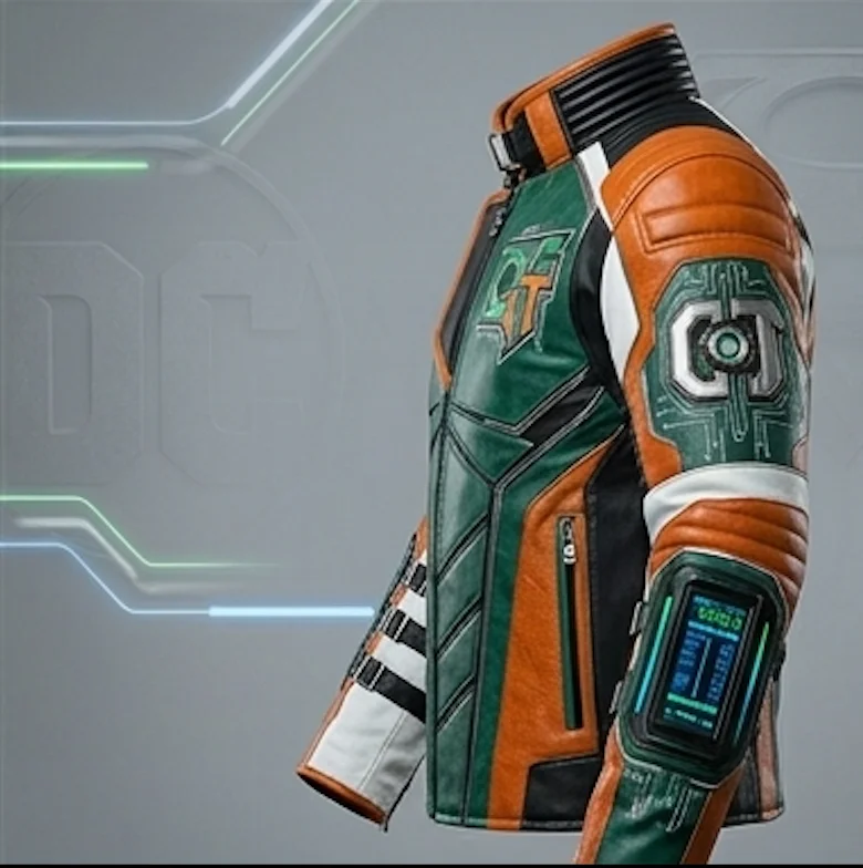 Nathan Fillion’s Guy Gardner (Green Lantern) Jacket - Image 6