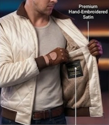 Drive "Scorpion" Quilted Bomber Jacket - Image 5