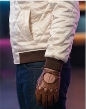 Drive "Scorpion" Quilted Bomber Jacket - Image 2