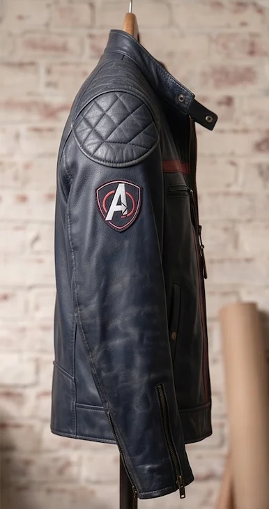Royalex Leather Captain America Replica Edition Jacket - Image 6