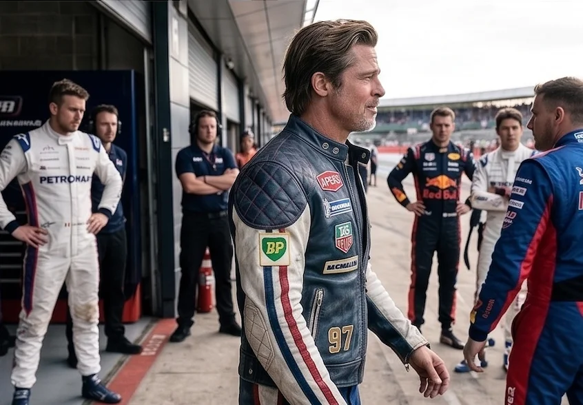 The "Apex Legend" Movie-Inspired Leather Racing Jacket - Image 5
