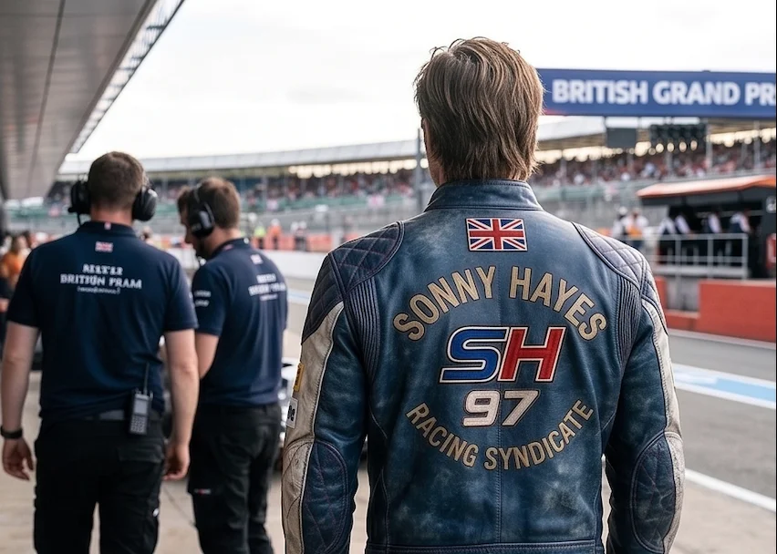 The "Apex Legend" Movie-Inspired Leather Racing Jacket - Image 3