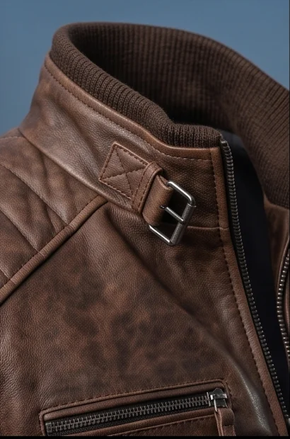 Resident Evil R.P.D. Agent Leather Jacket - Image 5