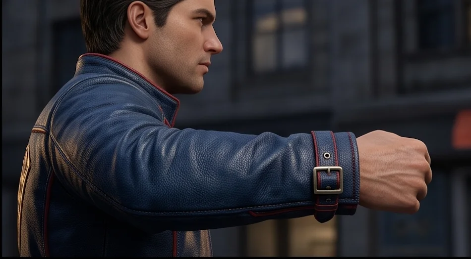 Superman Legacy Leather Jacket - Image 6