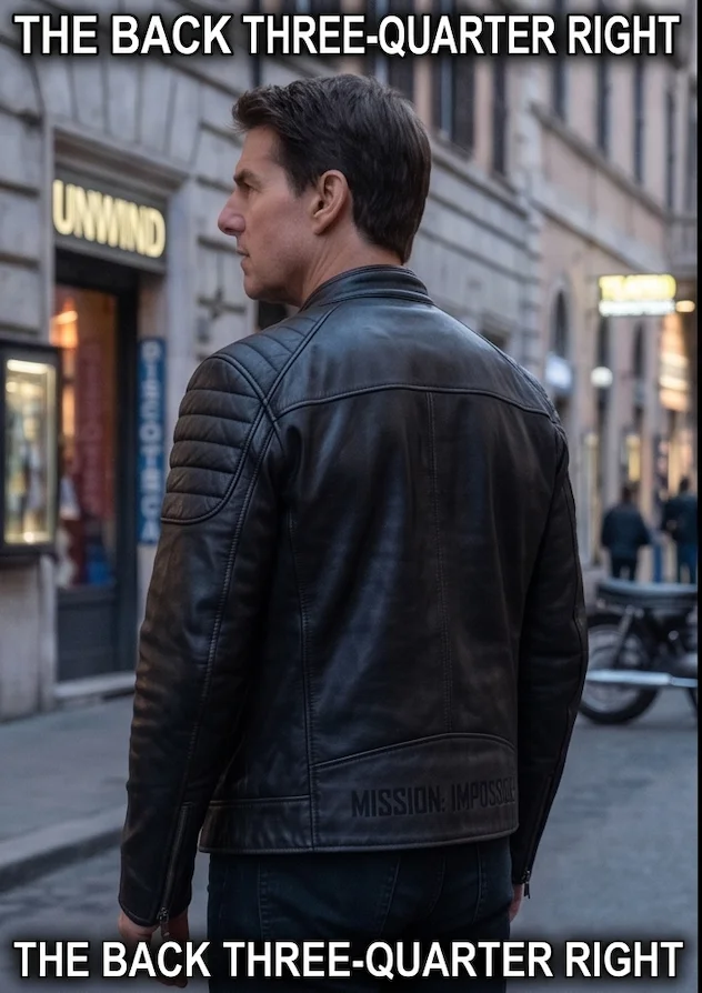 Mission Impossible Inspired Leather Jacket - Image 3