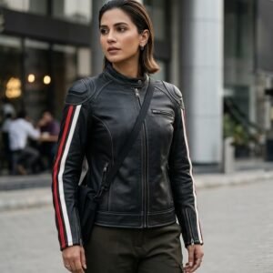 Royalex Dua Lipa Movie Inspired Leather Jacket.