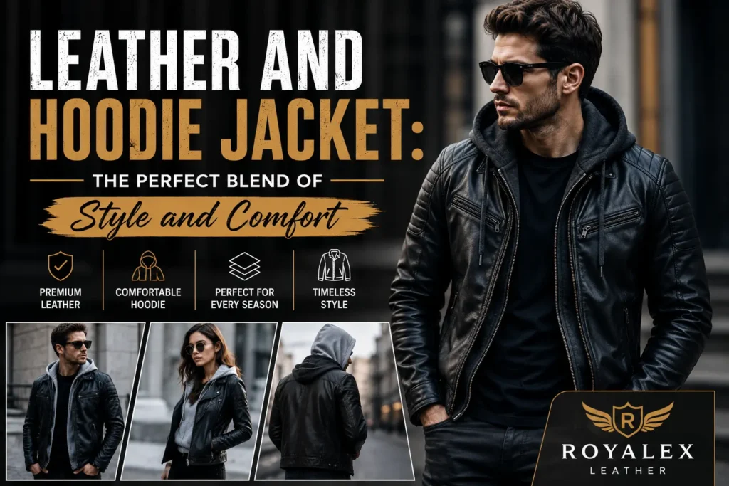 Leather and Hoodie Jacket: The Perfect Blend of Style and Comfort