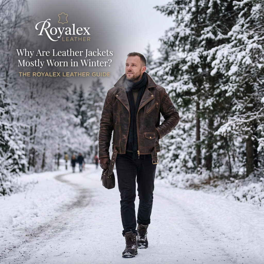Why Are Leather Jackets Mostly Worn in Winter: The Royalex Leather Guide