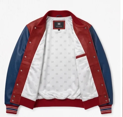 Spider-Man Peter Parker Varsity Leather Jacket – Midtown High Edition - Image 5