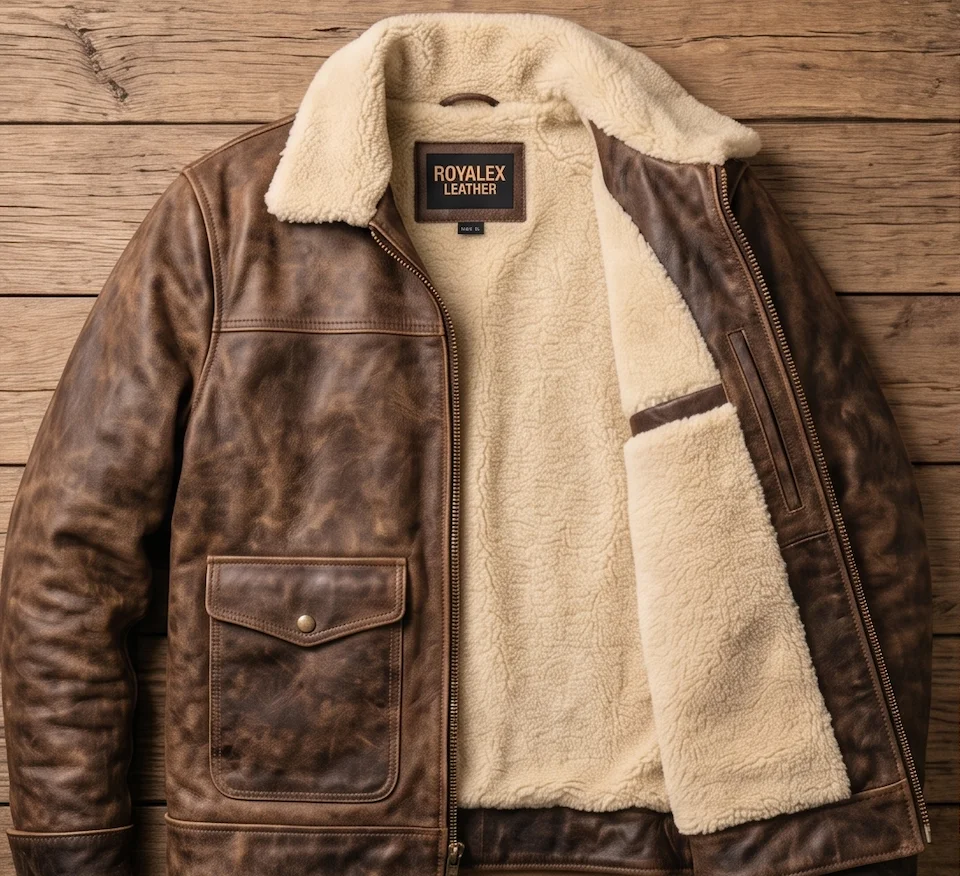 John Dutton Yellowstone Leather Jacket – Distressed Brown Ranch Edition - Image 4