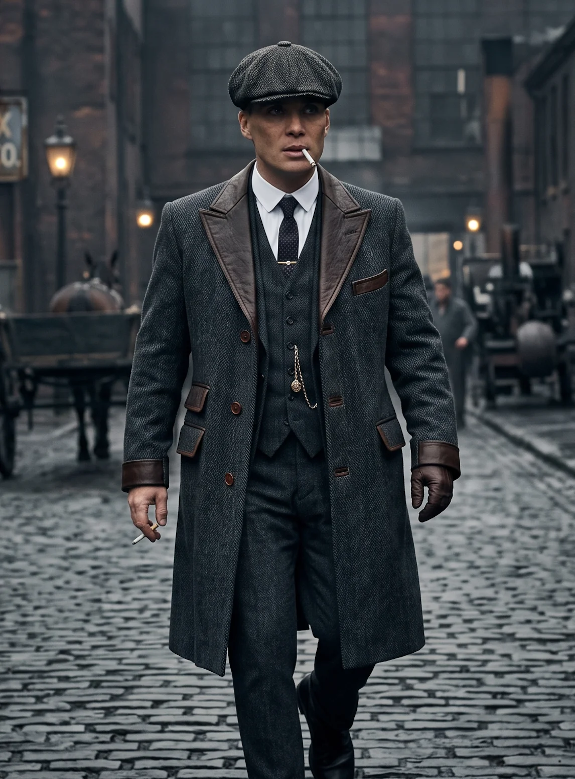 Tommy Shelby Peaky Blinders Trench Coat