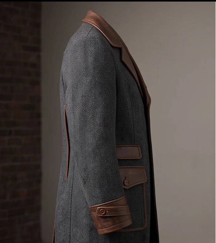 Tommy Shelby Peaky Blinders Trench Coat - Image 2