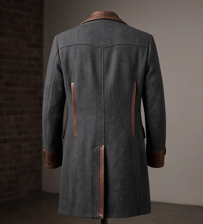 Tommy Shelby Peaky Blinders Trench Coat - Image 6