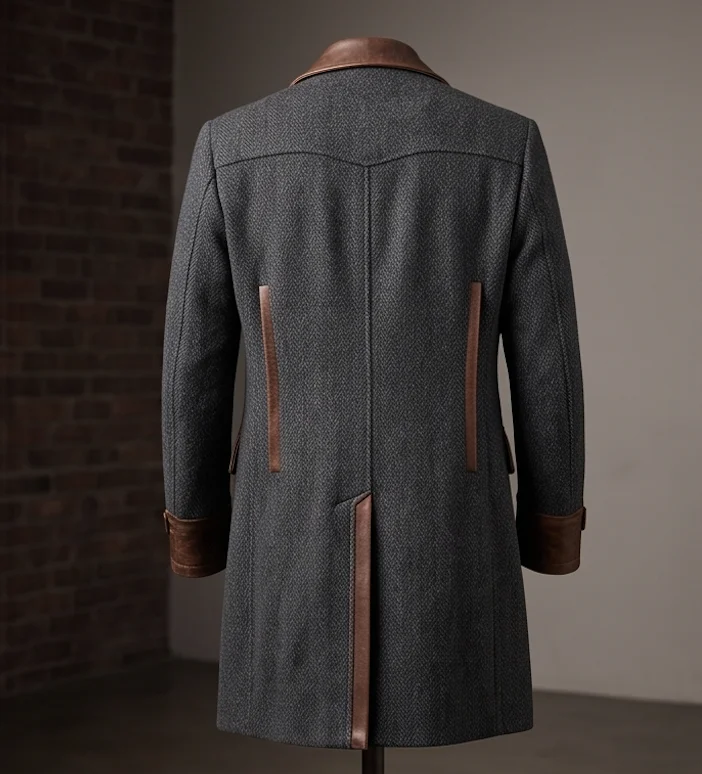 Tommy Shelby Peaky Blinders Trench Coat - Image 5