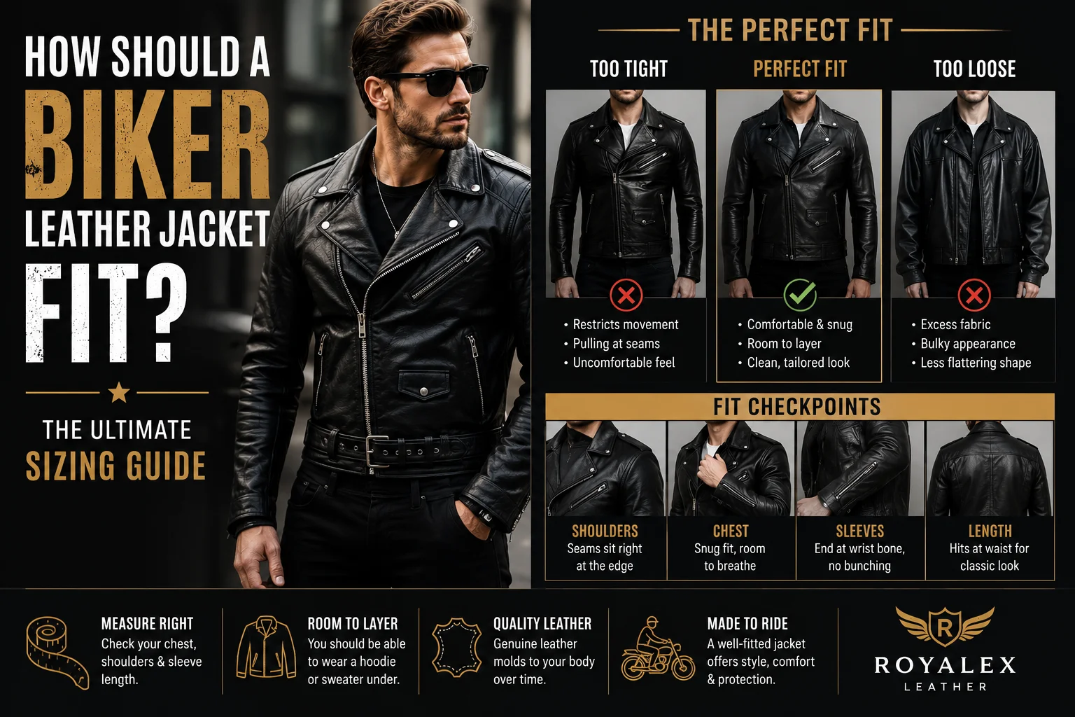 biker leather jacket