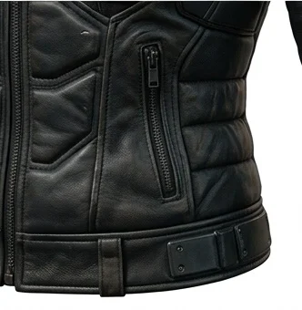 Women's Tactical Armored Leather Jacket - Image 5