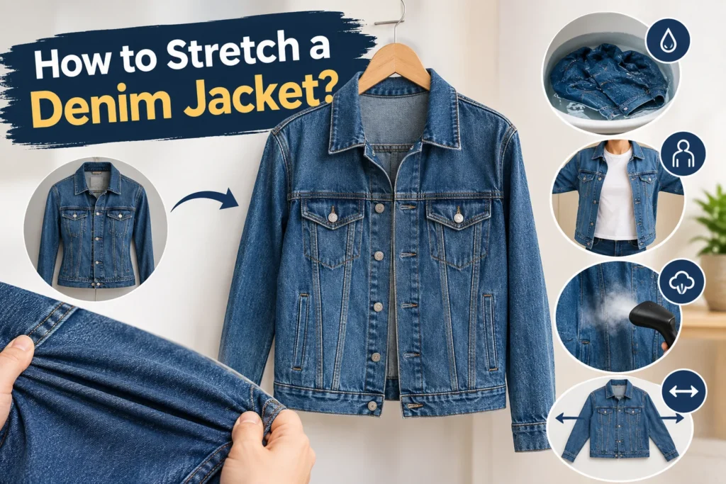 How to Stretch a Denim Jacket?