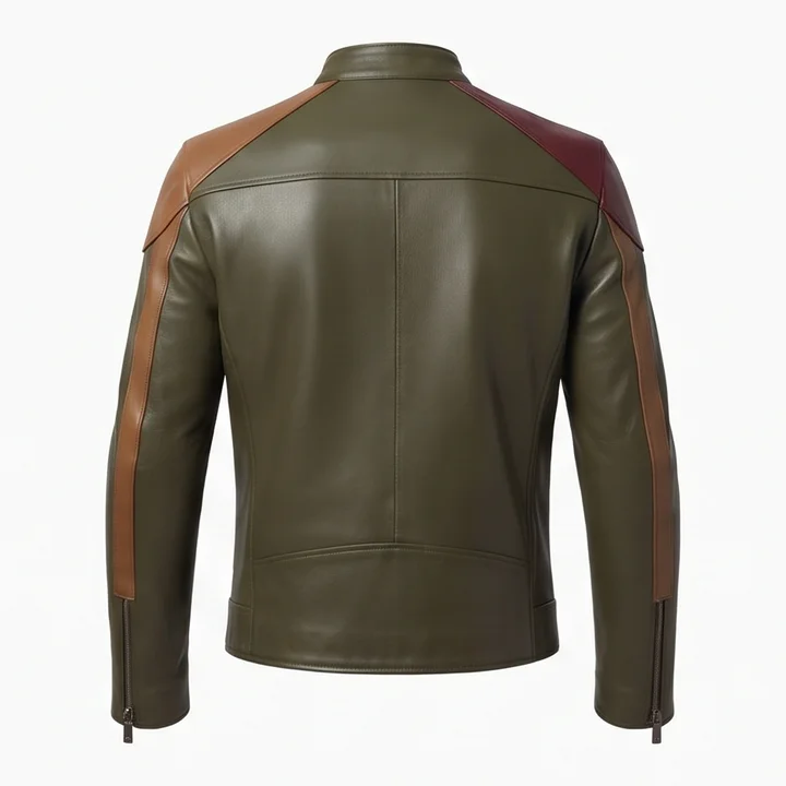 Star Wars Boba Fett-Inspired Green Leather Jacket - Image 3