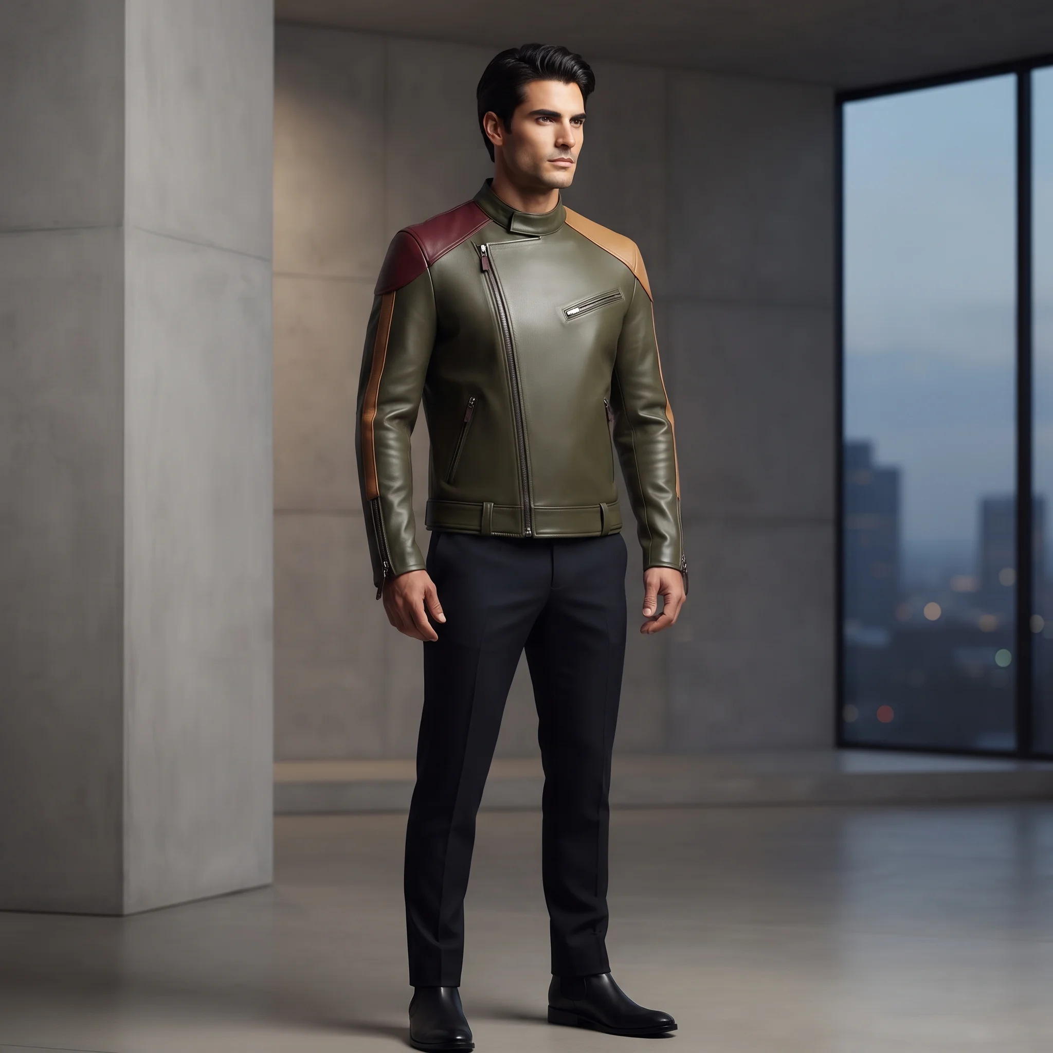 Star Wars Boba Fett-Inspired Green Leather Jacket