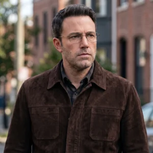 The Accountant 2 Inspired Christian Wolff Dark Brown Jacket