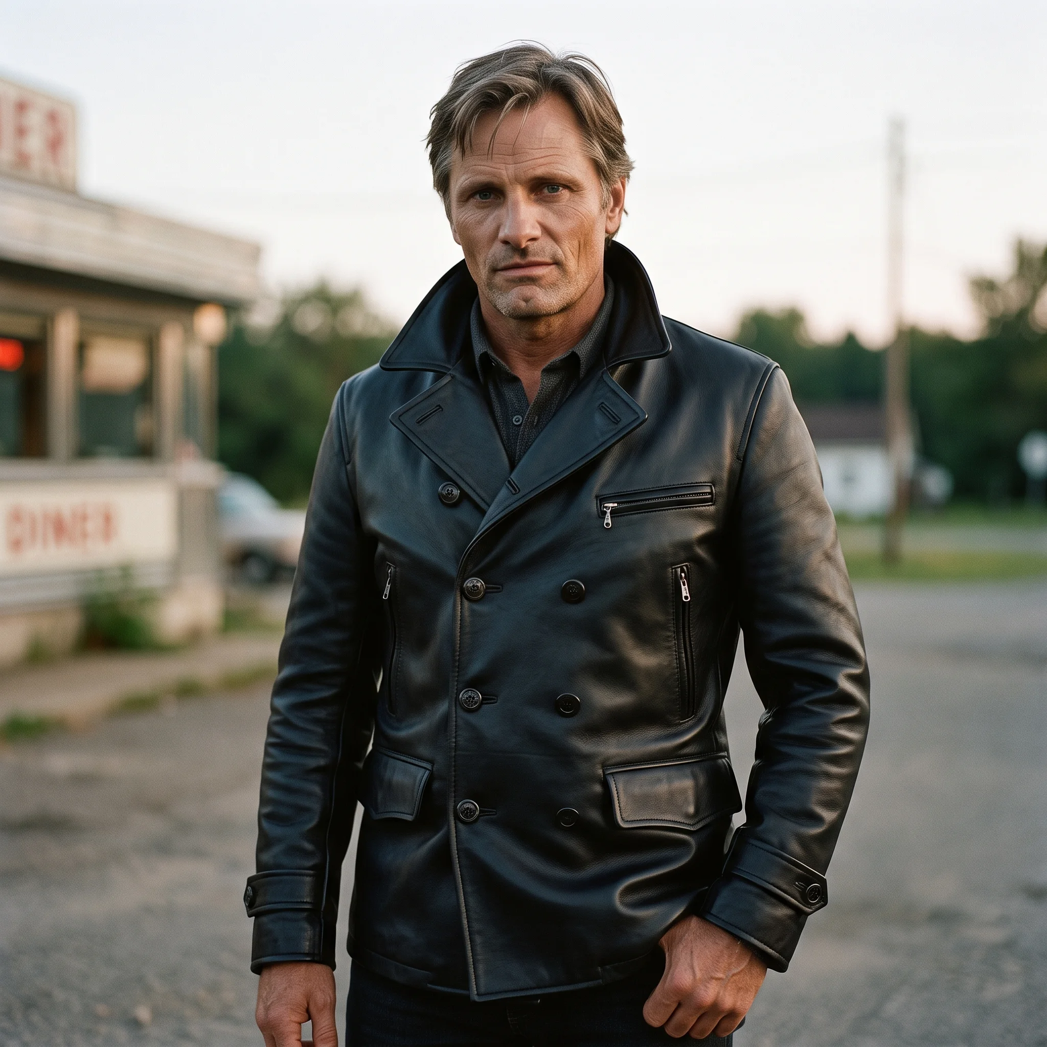 A History of Violence Tom Stall Inspired Black Leather Jacket