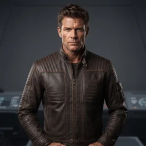 Star Wars Poe Dameron Inspired Brown Flight Jacket