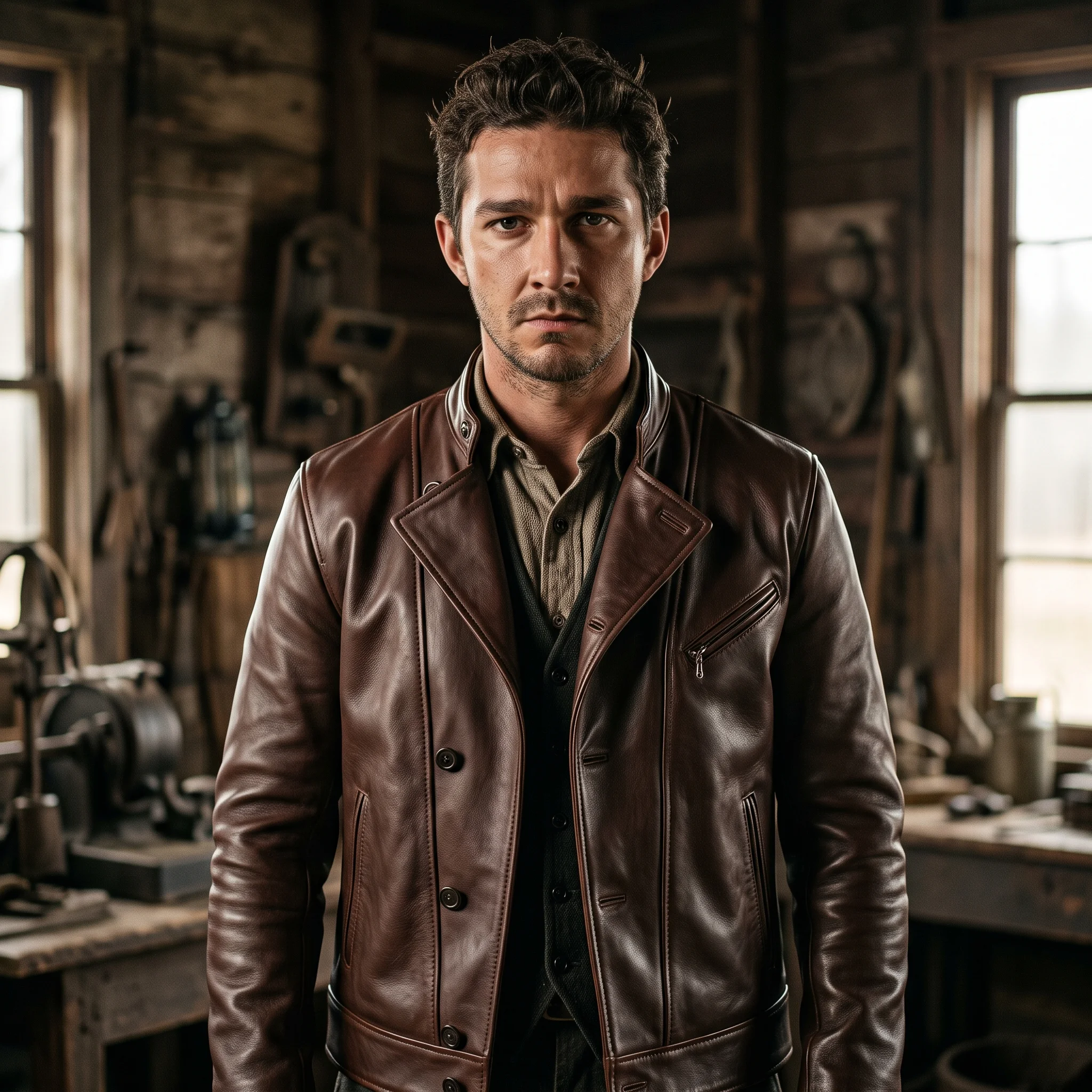 Lawless Style Jack Bondurant Mocha Brown Men’s Real Leather Jacket