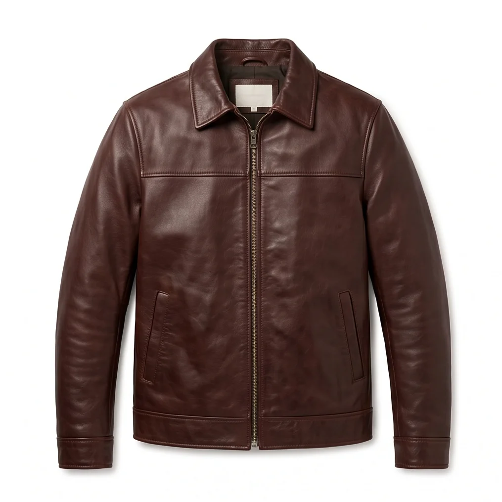 Black Phone 2 Inspired Vintage Brown Real Leather Jacket - Image 2