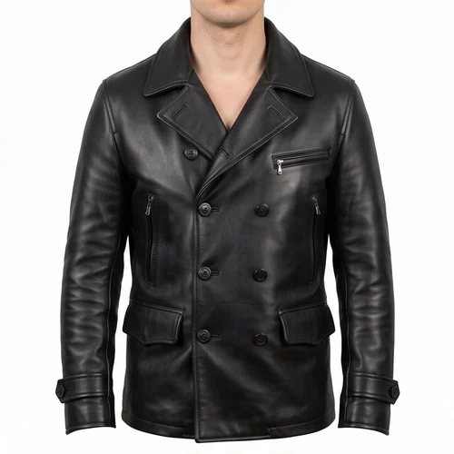 A History of Violence Tom Stall Inspired Black Leather Jacket - Image 5