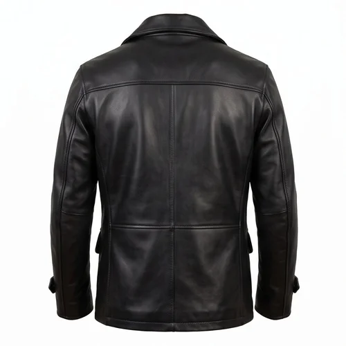 A History of Violence Tom Stall Inspired Black Leather Jacket - Image 3
