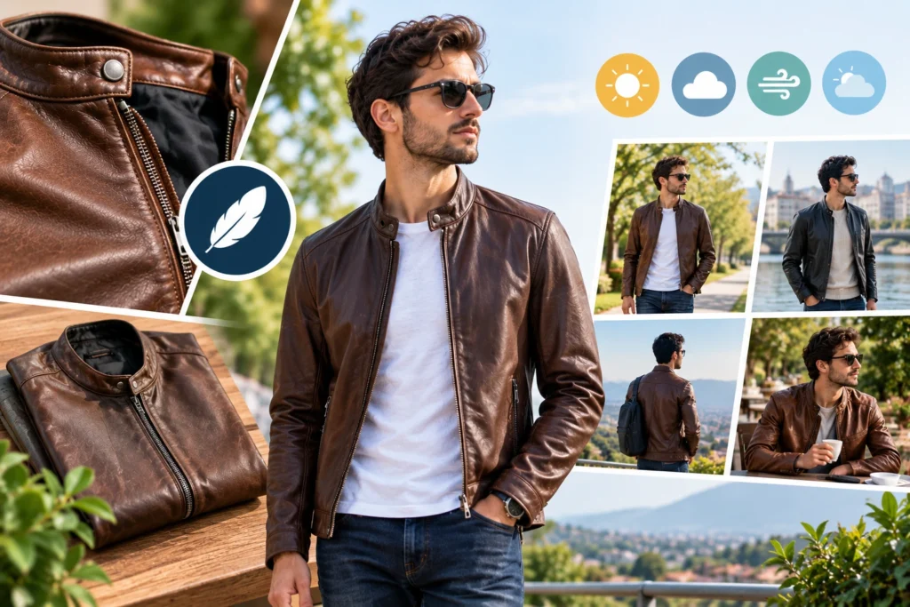 Are Lightweight Leather Jackets Worth Buying for Mild Climates?
